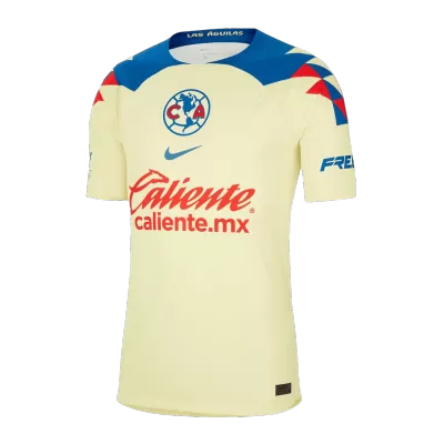 Authentic Club America Aguilas Soccer Jersey Custom Home Shirt 2023/24 - soccerdiveshop