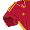 Roma Jersey Soccer Jersey Home 2023/24 - soccerdiveshop