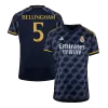 Real Madrid Jersey Custom BELLINGHAM #5 Soccer Jersey Away 2023/24 - soccerdiveshop