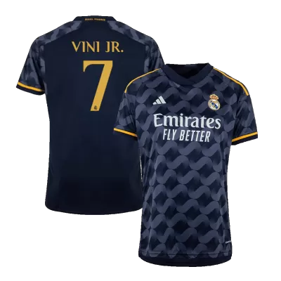 Real Madrid Jersey Custom VINI JR. #7 Soccer Jersey Away 2023/24 - soccerdiveshop