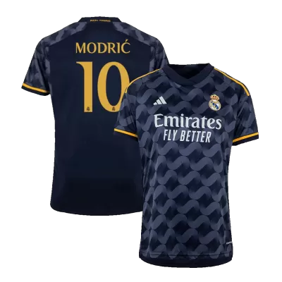 Real Madrid Jersey Custom MODRIĆ #10 Soccer Jersey Away 2023/24 - soccerdiveshop