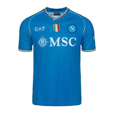 Napoli Jersey Custom Soccer Jersey Home 2023/24 - soccerdiveshop