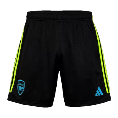 Arsenal Shorts Custom Away Soccer Shorts 2023/24 - soccerdiveshop