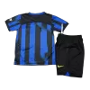 Kid's Inter Milan Jersey Custom Home Soccer Soccer Kits 2023/24 - soccerdiveshop