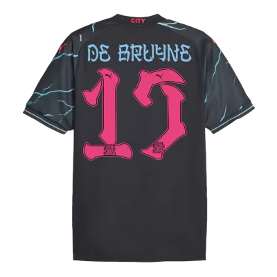 Manchester City Jersey DE BRUYNE #17 Soccer Jersey Third Away 2023/24 - soccerdiveshop