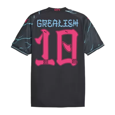 Manchester City Jersey GREALISH #10 Soccer Jersey Third Away 2023/24 - soccerdiveshop