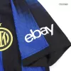 Authentic Inter Milan Soccer Jersey Custom Home Shirt 2023/24 - soccerdiveshop