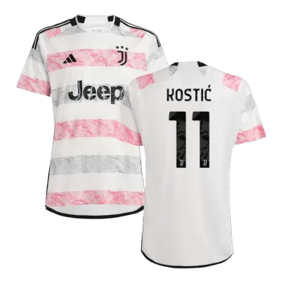 Juventus Jersey Custom KOSTIĆ #11 Soccer Jersey Away 2023/24 - soccerdiveshop