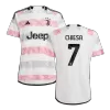 Juventus Jersey Custom CHIESA #7 Soccer Jersey Away 2023/24 - soccerdiveshop