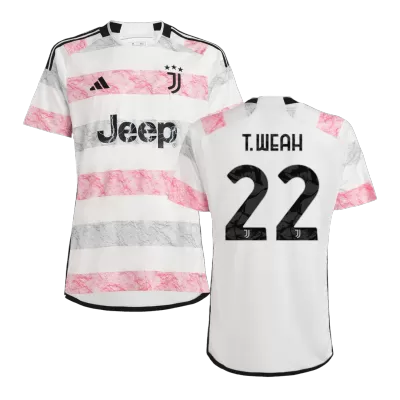 Juventus Jersey Custom T.WEAH #22 Soccer Jersey Away 2023/24 - soccerdiveshop