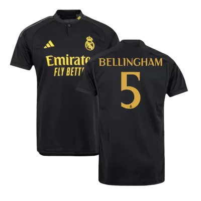 Real Madrid Jersey Custom BELLINGHAM #5 Soccer Jersey Third Away 2023/24 - soccerdiveshop