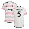 Juventus Jersey Custom LOCATELLI #5 Soccer Jersey Away 2023/24 - soccerdiveshop