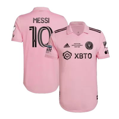 Authentic Inter Miami CF Soccer Jersey MESSI #10 Home Shirt 2023 - soccerdiveshop