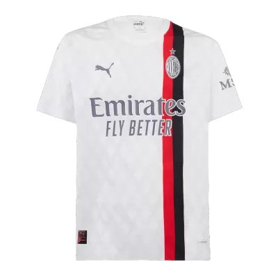 Authentic AC Milan Soccer Jersey Custom Away Shirt 2023/24 - soccerdiveshop