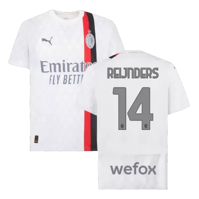 AC Milan Jersey Custom REIJNDERS #14 Soccer Jersey Away 2023/24 - soccerdiveshop