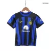 Kid's Inter Milan Jersey Custom Home Soccer Soccer Kits 2023/24 - soccerdiveshop