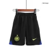 Kid's Inter Milan Jersey Custom Home Soccer Soccer Kits 2023/24 - soccerdiveshop