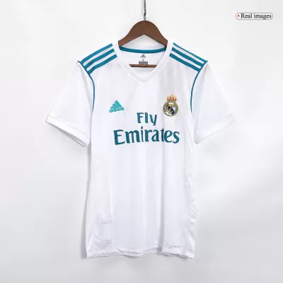 Real Madrid Jersey Custom Home Soccer Jersey 2017/18 - soccerdiveshop