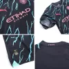 Kid's Manchester City Jersey Custom Third Away Soccer Soccer Kits 2023/24 - soccerdiveshop