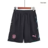 Manchester City Shorts Custom Third Away Soccer Shorts 2023/24 - soccerdiveshop