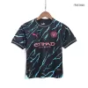 Kid's Manchester City Jersey Custom Third Away Soccer Soccer Kits 2023/24 - soccerdiveshop