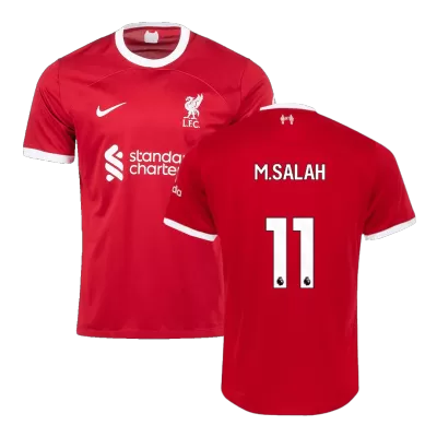 Liverpool Jersey Custom M.SALAH #11 Soccer Jersey Home 2023/24 - soccerdiveshop