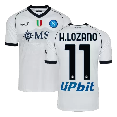 Napoli Jersey Custom H.LOZANO #11 Soccer Jersey Away 2023/24 - soccerdiveshop