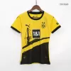 Borussia Dortmund Custom Home Soccer Women's Jersey 2023/24 - soccerdiveshop