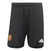 Manchester United Shorts Custom Home Soccer Shorts 2023/24 - soccerdiveshop