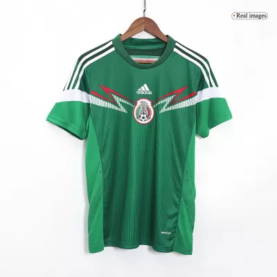 Mexico Jersey Custom Home Soccer Retro Jersey 2014 - soccerdiveshop