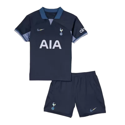 Kid's Tottenham Hotspur Soccer Jersey Kit Custom Away Soccer 2023/24 - soccerdiveshop