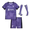 Kid's Liverpool Whole Kits Custom Third Away Soccer Kit 2023/24 - soccerdiveshop