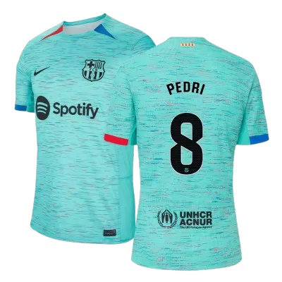 Barcelona Jersey Custom PEDRI #8 Soccer Jersey Third Away 2023/24 - soccerdiveshop