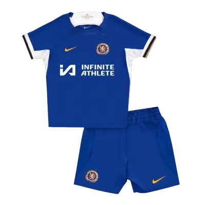 Kid's Chelsea Jersey Custom Home Soccer Soccer Kits 2023/24 - soccerdiveshop