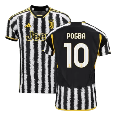 Authentic Juventus Soccer Jersey POGBA #10 Home Shirt 2023/24 - soccerdiveshop