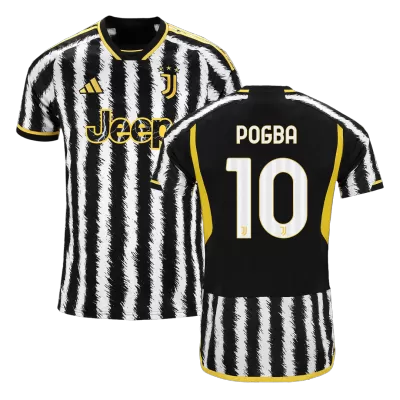 Juventus Jersey Custom POGBA #10 Soccer Jersey Home 2023/24 - soccerdiveshop