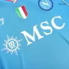 Authentic Napoli Soccer Jersey Custom Home Shirt 2023/24 - soccerdiveshop