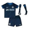 Kid's Chelsea Whole Kits Custom Away Soccer Kit 2023/24 - soccerdiveshop