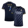 Sen2 Font Real Madrid Jersey VINI JR. #7 Soccer Jersey Away 2023/24 - soccerdiveshop