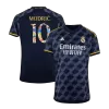 Sen2 Font Real Madrid Jersey MODRIĆ #10 Soccer Jersey Away 2023/24 - soccerdiveshop