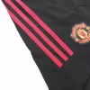 Manchester United Shorts Custom Home Soccer Shorts 2023/24 - soccerdiveshop