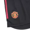 Manchester United Shorts Custom Home Soccer Shorts 2023/24 - soccerdiveshop