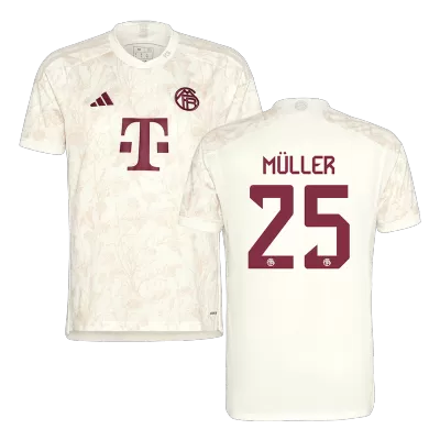 Bayern Munich Jersey MÜLLER #25 Soccer Jersey Third Away 2023/24 - soccerdiveshop