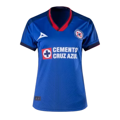 Cruz Azul Custom Home Women's Soccer Jersey 2023/24 - soccerdiveshop