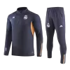 Kid's Real Madrid 2 Piece Set Soccer Tracksuit 2023/24 Navy - soccerdiveshop