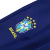 Men's Brazil 2 Piece Set Soccer Tracksuit 2023/24 Navy - soccerdiveshop