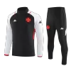 Men's Vasco da Gama 2 Piece Set Soccer Zipper Tracksuit 2023/24 Black - soccerdiveshop