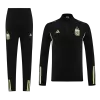 Men's Argentina 2 Piece Set Soccer Tracksuit 2023/24 Black - soccerdiveshop