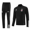 Men's Turkey 2 Piece Set Soccer Tracksuit 2023/24 Black - soccerdiveshop