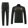 Men's Barcelona 2 Piece Set Soccer Tracksuit 2023/24 Dark Green - soccerdiveshop